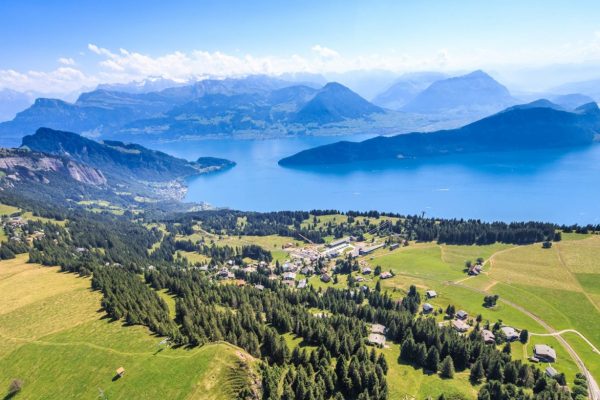 Schweiz Rigi Vierwaldstätter See Luzern