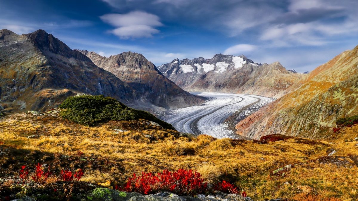 Zentralschweiz-Furkapass-Aletschgletscher