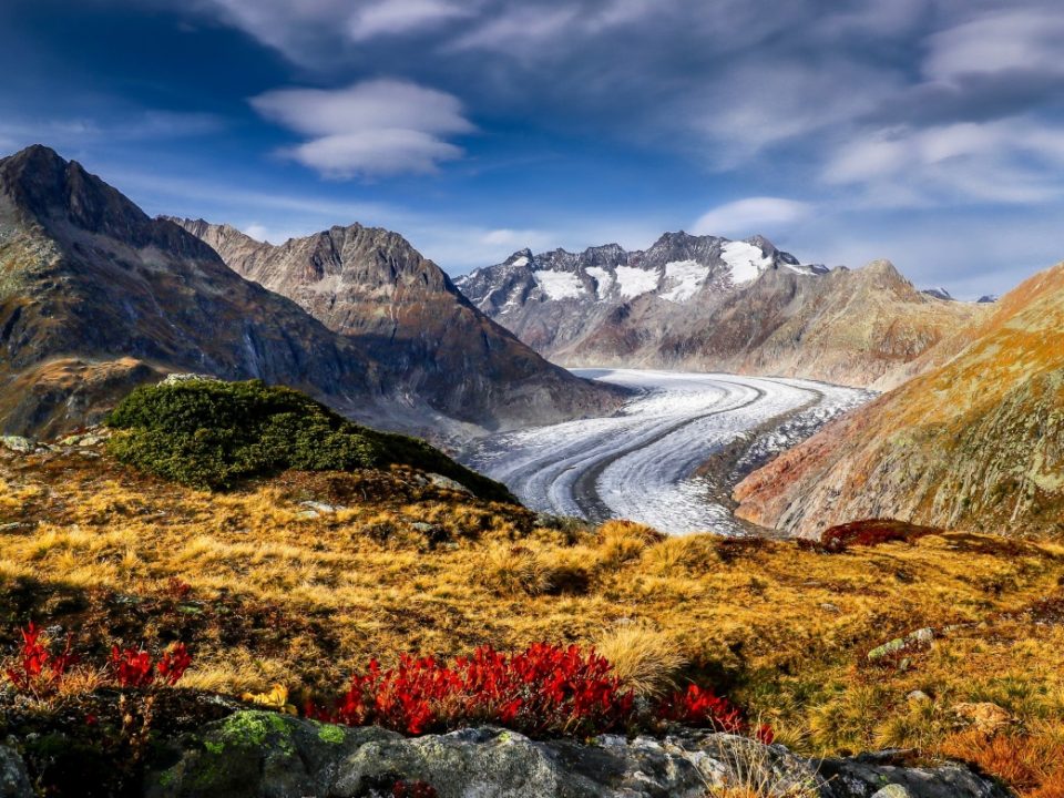 Zentralschweiz-Furkapass-Aletschgletscher