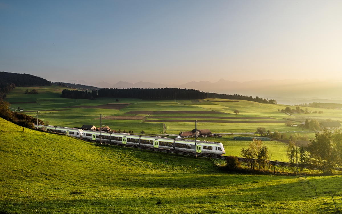 Eisenbahn BLS Schweiz Berner Oberland