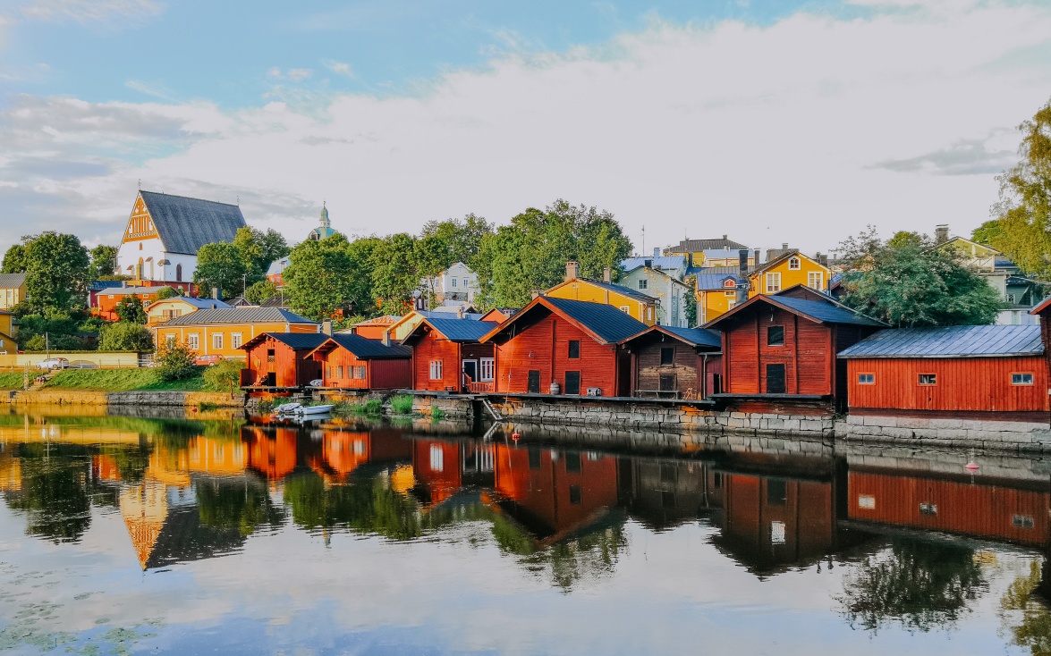 Porvoo Holzstadt Nostalgie