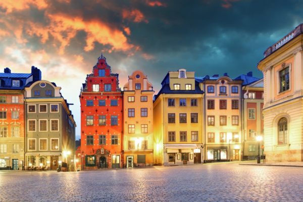 Stockholm Gamla Stan Schweden Altstadt Nostalgie