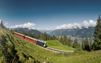 Berner Oberland Schweiz Schynige Platte Nostalgie