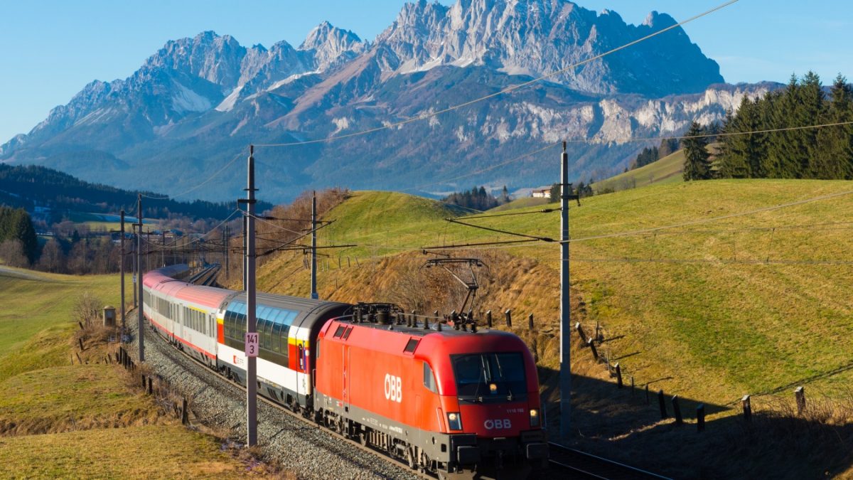 Graz Zürich Schweiz Österreich Eurocity Trans-Alpin-Express