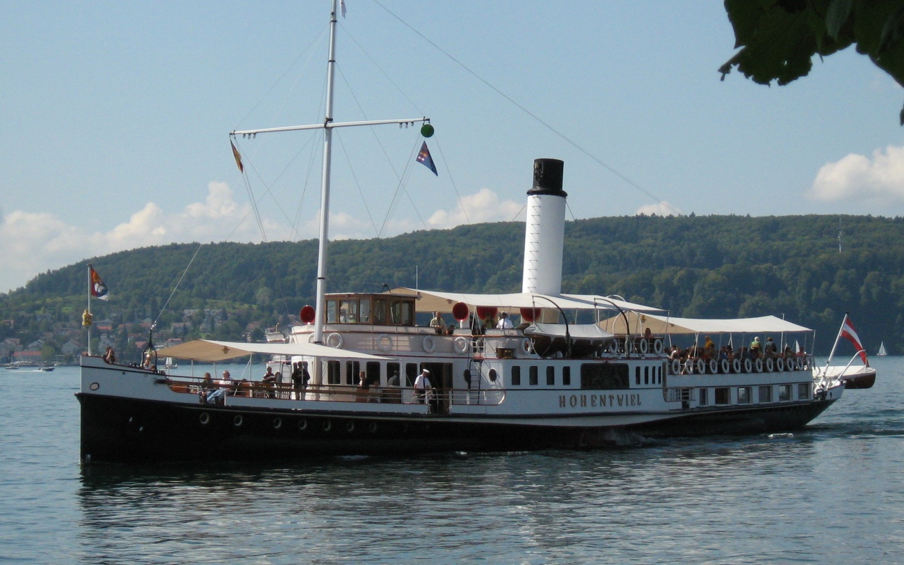 Paddle Steamer DAmpfschiff Germany Deutschland