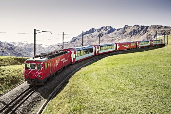 Eisenbahnen Bahnreisen Glacier Express Schweiz