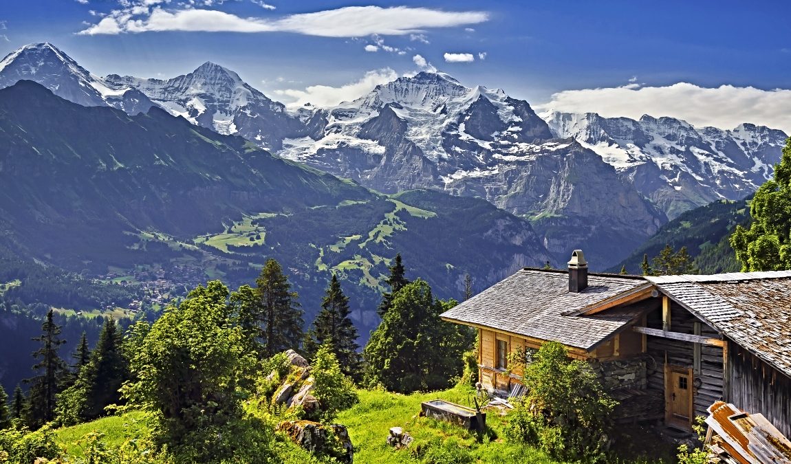 Schweiz Berge Berner Oberland Graubünden Zentralschweiz