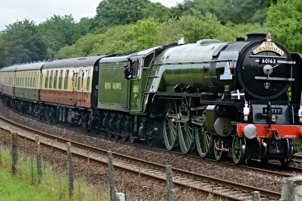 The Aberdonian Tornado Steam Locomotive Dampflokomotive Dampfzug Nostalgie Eisenbahn in Europa weltweit