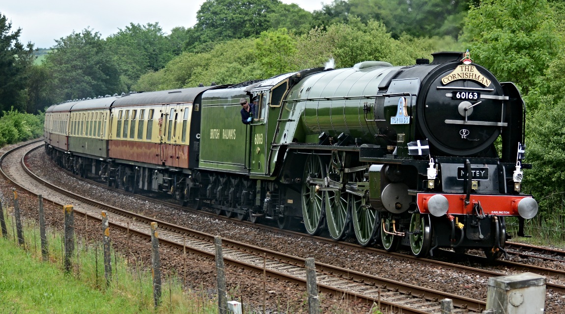 The Aberdonian Tornado Steam Locomotive Dampflokomotive Dampfzug Nostalgie Eisenbahn in Europa weltweit