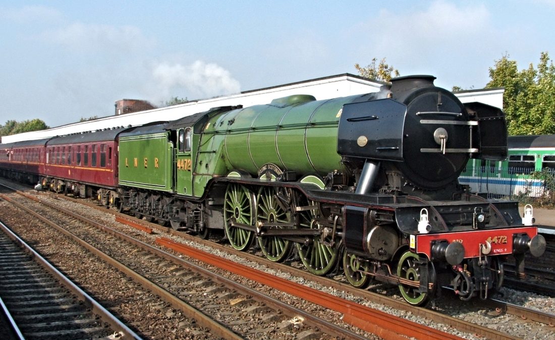 Nostalgie Dampfzug Dampflokomotive Tornado The Aberdonian Express