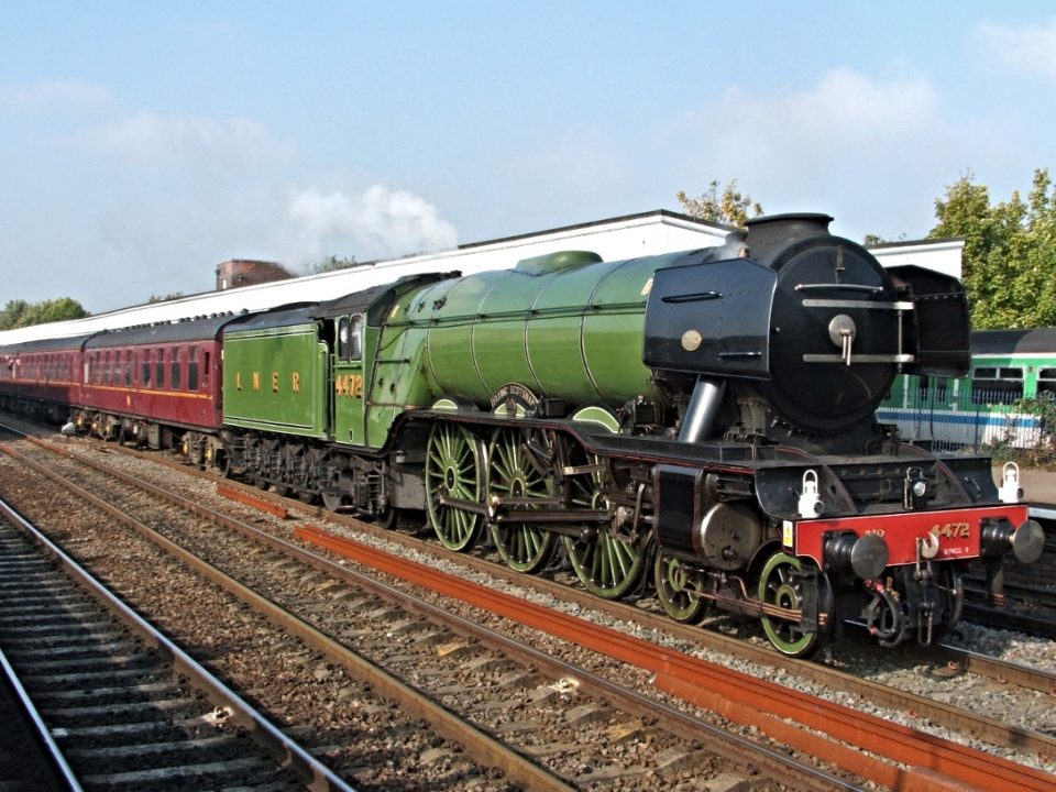 Nostalgie Dampfzug Dampflokomotive Tornado The Aberdonian Express