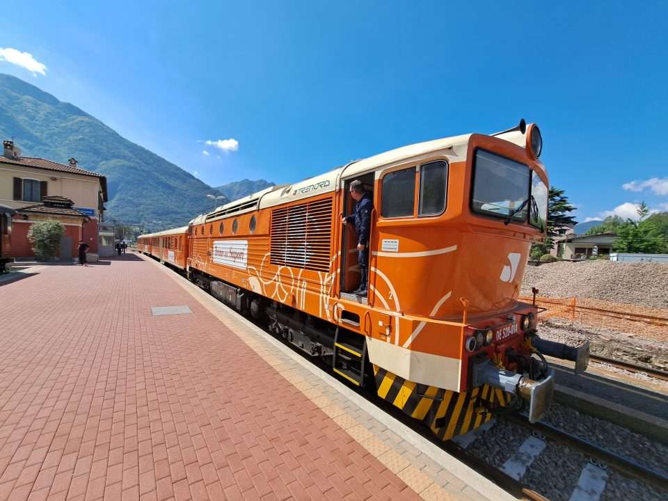 Iseo See Treni dei Sapori Pisogne Italien
