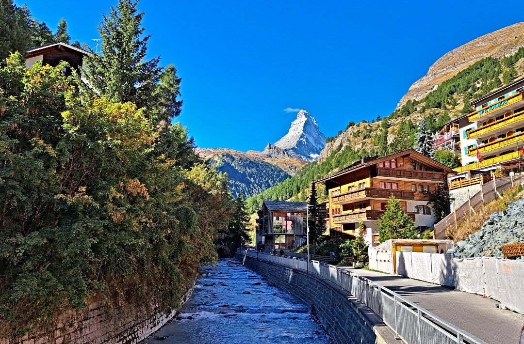 Schweiz Zermatt Wallis Matterhorn