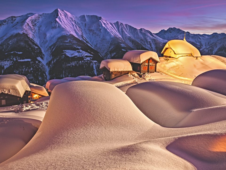 Schweiz Wintertraum Winterlandschaft Berge SChnee
