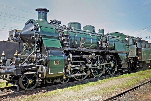 Dampflok 18 478 Dampflokomotive S3/6 3673 Bayerisches Eisenbahnmuseum Nördlingen