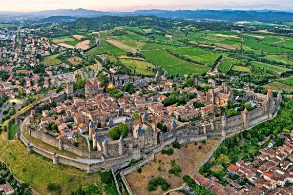 Carcassonne Frankreich Mittelalter
