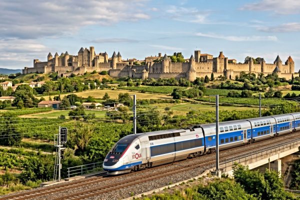 Dijon – Besancon – Beaune – Carcassonne – Arc-et-Semans
Frankreich 
TGV